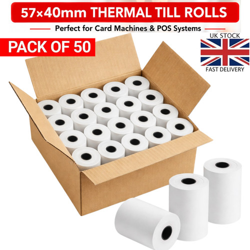 Thermal paper roll - thermal, 57x40