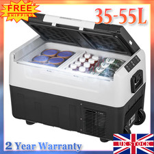 35-55L Portable Car Refrigerat Dual Zone Fridge Compressor Freezer For Camping