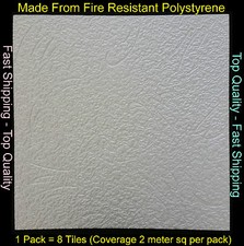 2m² Polystyrene Ceiling Tile