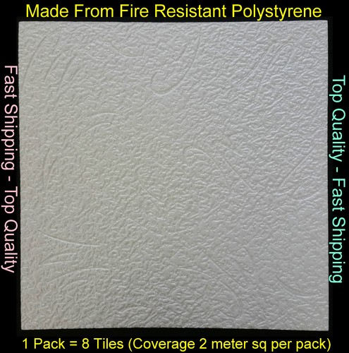 Polystyrene ceiling tile - polystyrene,