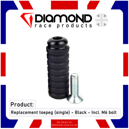 Diamond replacement toepeg - replacement,