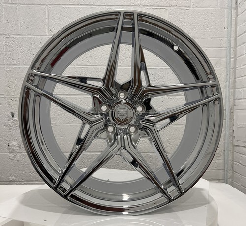Hp5 inch staggered chrome - 4,