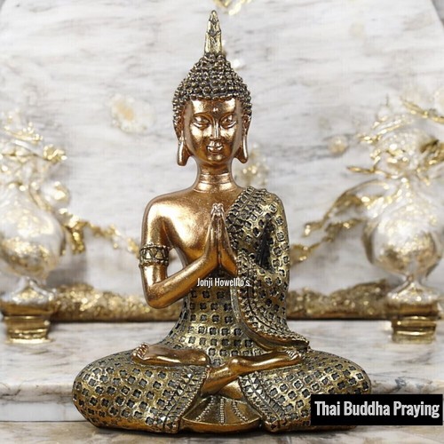 Thai buddha praying - thai, meditating