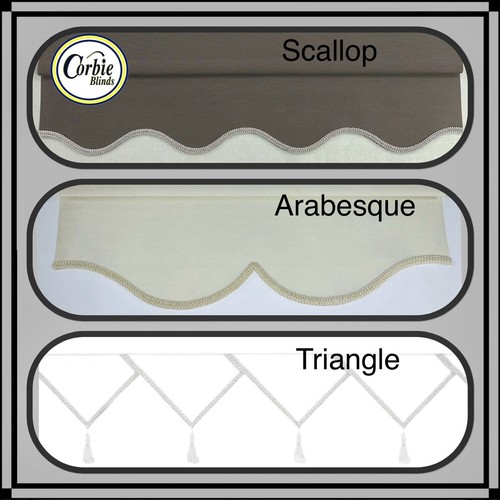 Roller blinds scallop - roller,