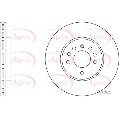 Brake discs vented for opel - discs,