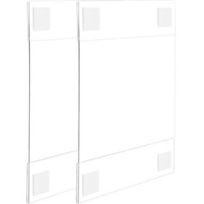 Acrylic Sign Menu Holder A4 Retail Office Shop Leaflet Poster Display Pack of 2