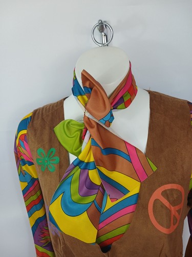 Hippie 1960s dancy dress - hippie,