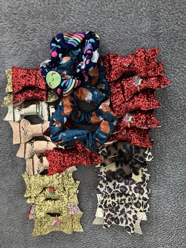 Job lot bows and - job, scrunchies