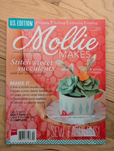 Mollie makes magazine - makes, us