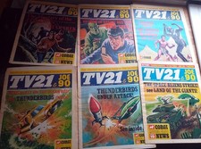 6 x TV21 & Joe 90 comics New