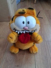 Vintage Garfield 78/81 Dakin Plush Scary Monster Fangs TeeTh Used Collectable