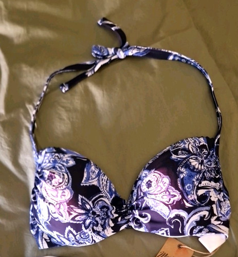 Mantaray blue paisley bikini - paisley,