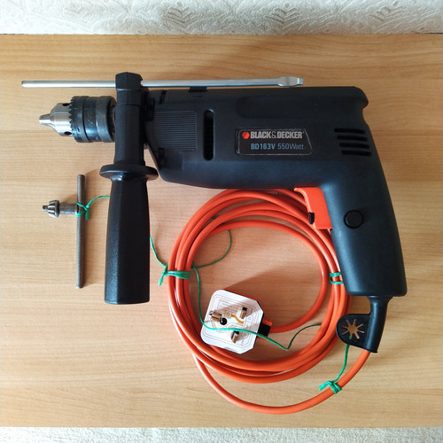 Black decker drill bd163v - black, &