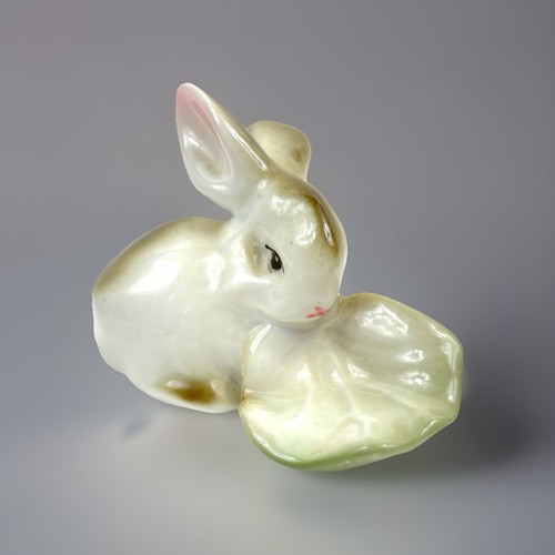 Vintage zsolnay pecs bunny - zsolnay,