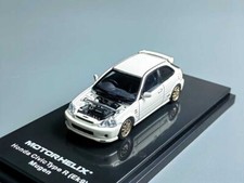 New 1:64 White Jdm Civic Type