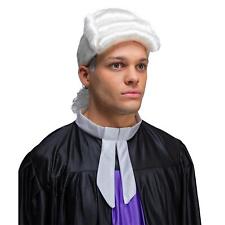 George Washington Wig Court Judge Lawyer Colonial History Barrister Fancy Dress