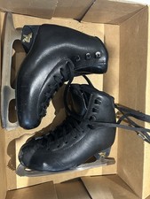 RISPORT boy's Black Ice Skates