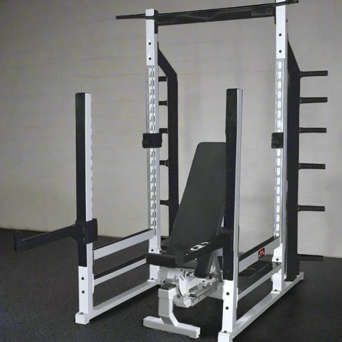 York squat rack cage