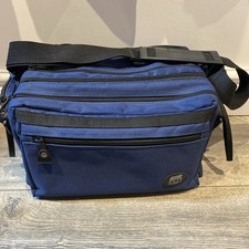 Jessop Large Blue Camera Bag - multiple compartments 
