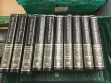Encyclopedia Britannica Collection of 10 Hard Back Books