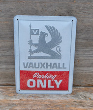 Vauxhall Parking Only Metal