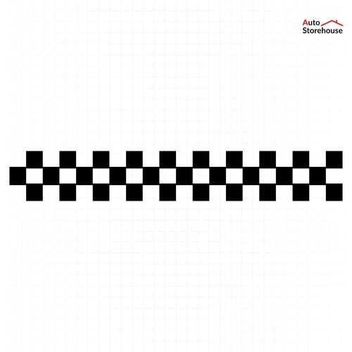 Triple chequered flag - triple,