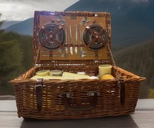 1950s Vintage Brexton Wicker