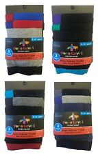 3, 6 Pairs Boys Boxer Shorts Cotton Assorted colour Underwear Brief Age 5-13 yrs