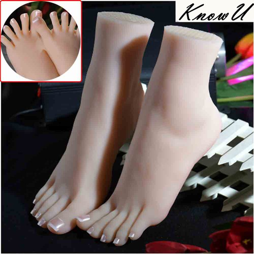 Silicone feet with bone model - silicone,