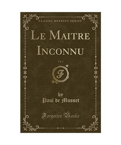 Maitre inconnu vol 1 - le,
