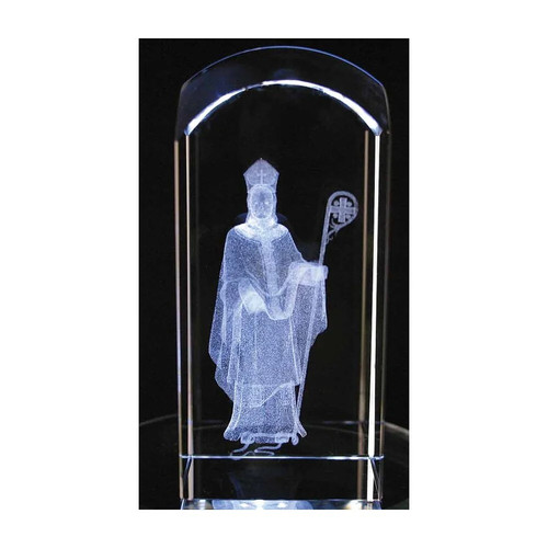 Laser engraved crystal - engraved, st