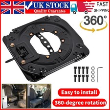 Universal Car Van Motorhome Swivel Seat Base Turntable Rotatable Adaptor Truck -