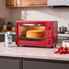 Red 48L Mini Oven 2000W