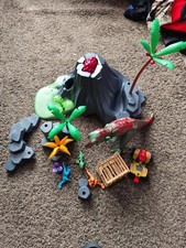 Playmobil Volcano Dinosaur Set