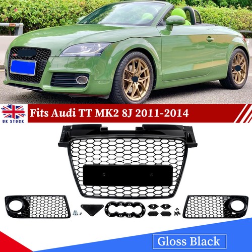 Black honeycomb front - black, bumper