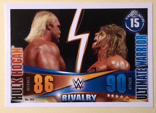 Wwe slam attax rivals - wwe, 2014