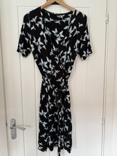 Midi Wrap Jersey Dress With