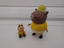 Rare Peppa Pig Mr Bull Figure