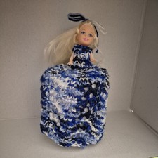 Retro Toilet Roll Cover Doll
