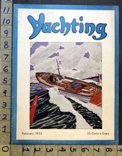 1933 MOTORBOAT CABIN CRUISER