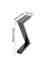 Set of 2 Industrial Table