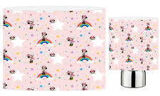 MINNIE MOUSE rainbows choose from Light Shade, Touch Lamp or Both