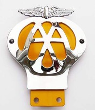 Reproduction Vintage AA Badge Automobile Association Classic Car Badge, Mini MG