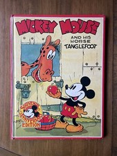 Disney Mickey Mouse And His Horse Tanglefoot 1978 
