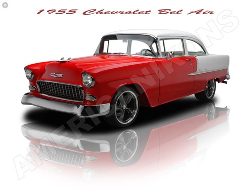 1955 chevrolet bel air - 1955,