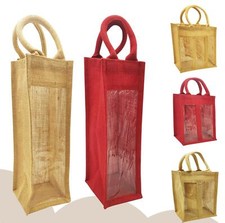  Reusable Jute Wine Bottle