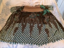 Genuine 1920s Heavily Beaded Kimono Coat Robe Damaged Silk Glass Beads