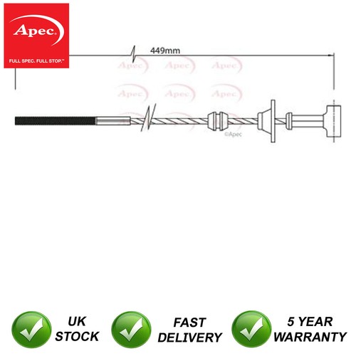 Hand brake cable - hand,