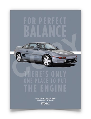 Illustration 1992 toyota - toyota, mr2