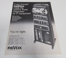 Revox B790 Turntable, B77 Tape